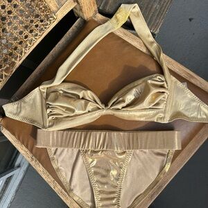 Gold Norma Kamala Bikini